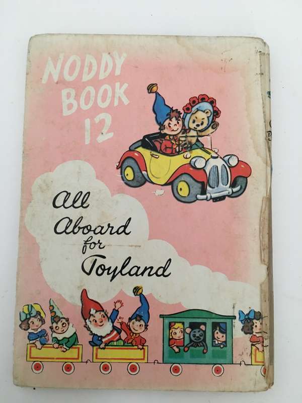 VINTAGE - NODDY AND TESSIE BEAR BY ENID BLYTON - BOOK NO 12. - 1961