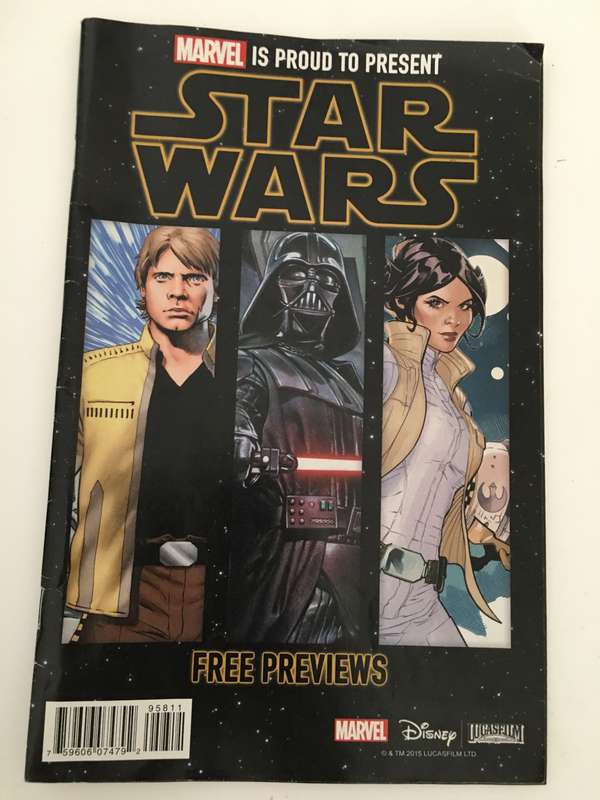 LOVELY MARVEL - STAR WARS - NO. 1 - 2016 - STAR WARS MOVIE SAMPLER
