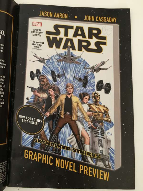 LOVELY MARVEL - STAR WARS - NO. 1 - 2016 - STAR WARS MOVIE SAMPLER
