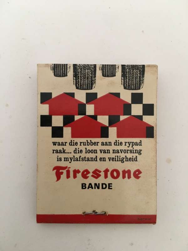 VINTAGE MATCH BOOK - FIRESTONE