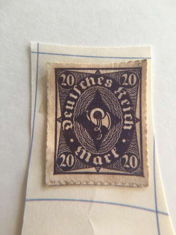 GERMANY - 1922 USED STAMP