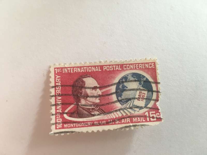AMERICA USED STAMP 1963