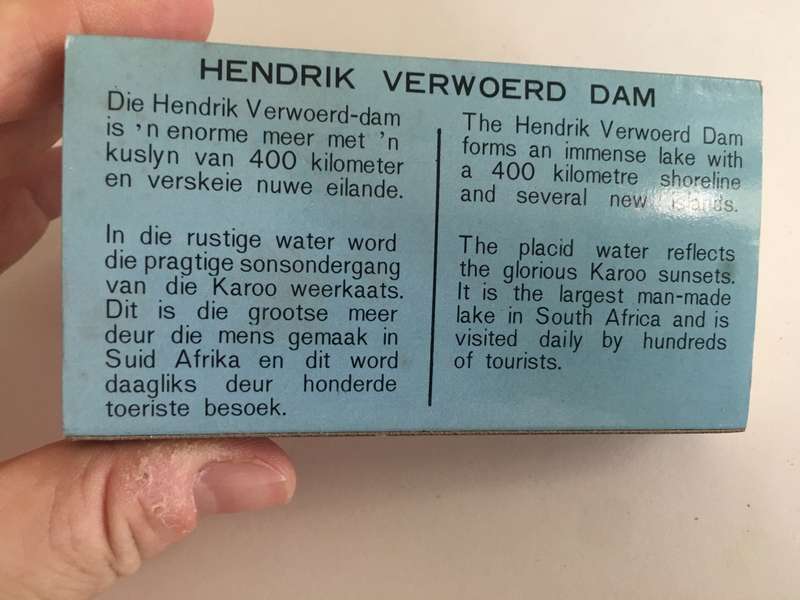 VINTAGE BOX OF MATCHES HENDRIK VERWOERD DAM
