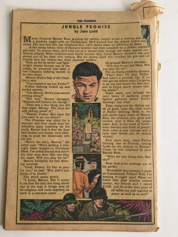 VINTAGE ILLUSTRATED THE PIONEERS BACK COVER MISSING 1940`S NOT SURE - REDUCED