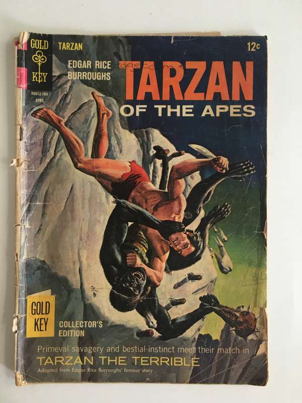 VINTAGE GOLD KEY COMICS TARZAN OF THE APES - 1967
