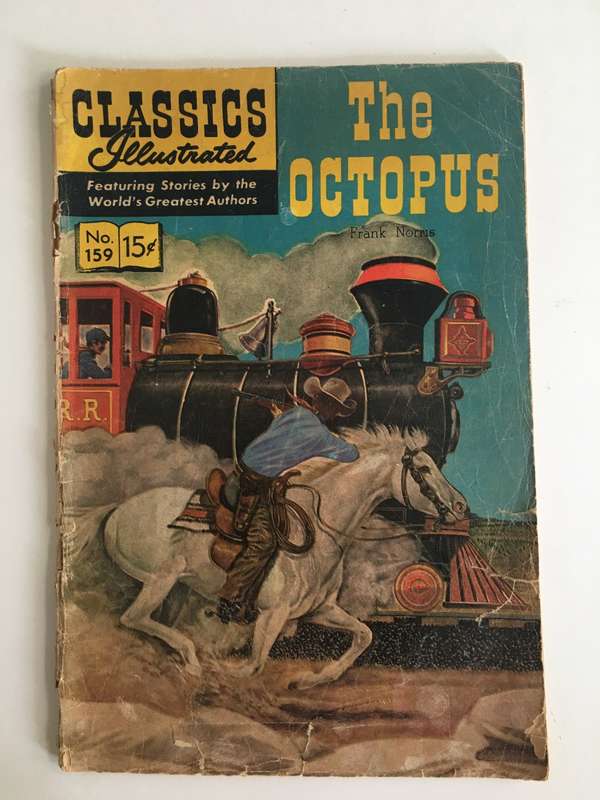 VINTAGE ILLUSTRATED CLASSICS - THE OCTOPUS - 1960