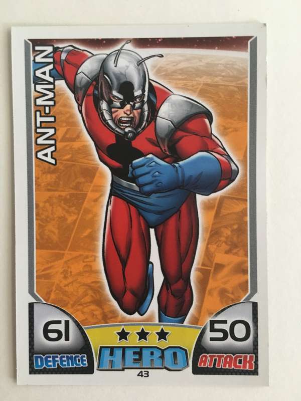 DC MARVEL TOPPS HERO TRADING CARD - ANT-MAN