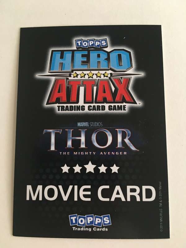 DC MARVEL TOPPS TRADING CARD - HOWARD STARK - MOVIE CARD