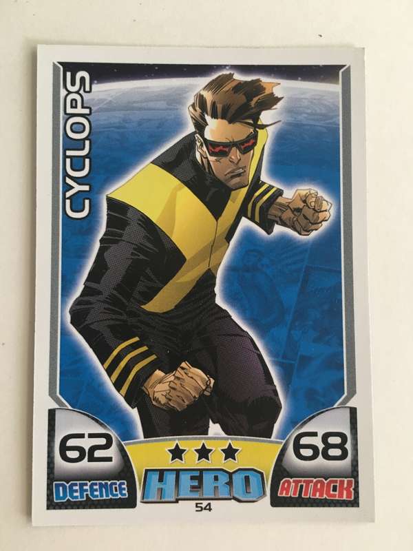 DC MARVEL TOPPS TRADING CARD - CYCLOPS