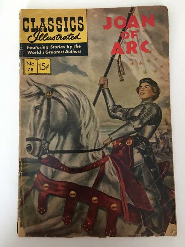 VINTAGE ILLUSTRATED CLASSICS - 1963 - JOAN OF ARC
