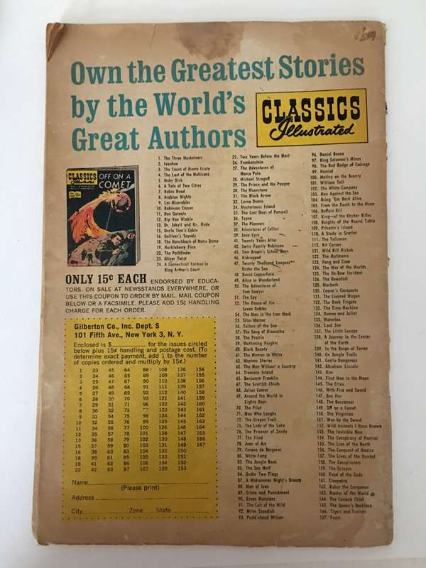 VINTAGE ILLUSTRATED CLASSICS - 1963 - JOAN OF ARC