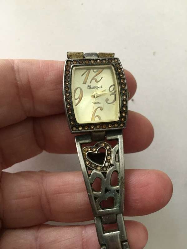 VINTAGE LADIES QUARTZ WATCH - BAD GIRL