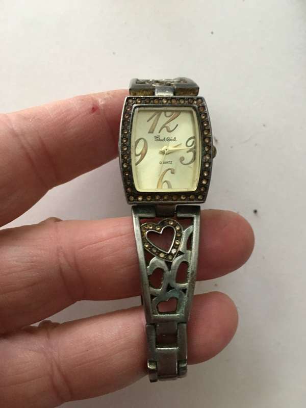 VINTAGE LADIES QUARTZ WATCH - BAD GIRL