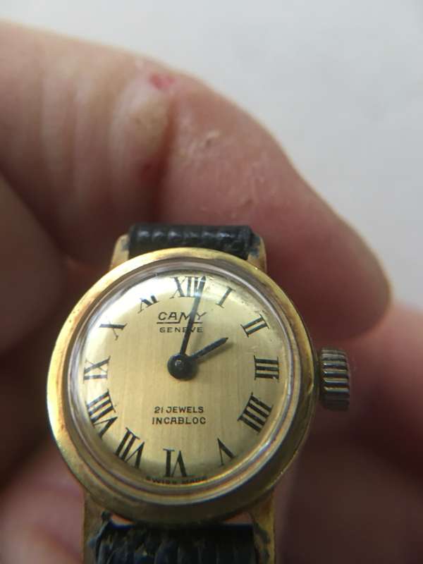 VINTAGE LADIES - CAMY - GENEVE - 21 JEWELS - INCABLOC - SWISS MADE