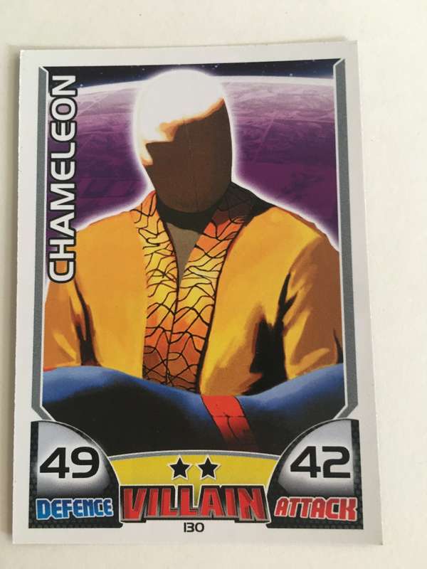 DC MARVEL TOPPS VILLAIN TRADING CARD - CHAMELEON