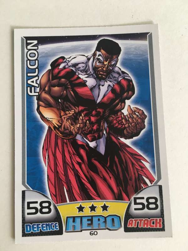 DC MARVEL  TOPPS HERO TRADING CARD  - FALCON