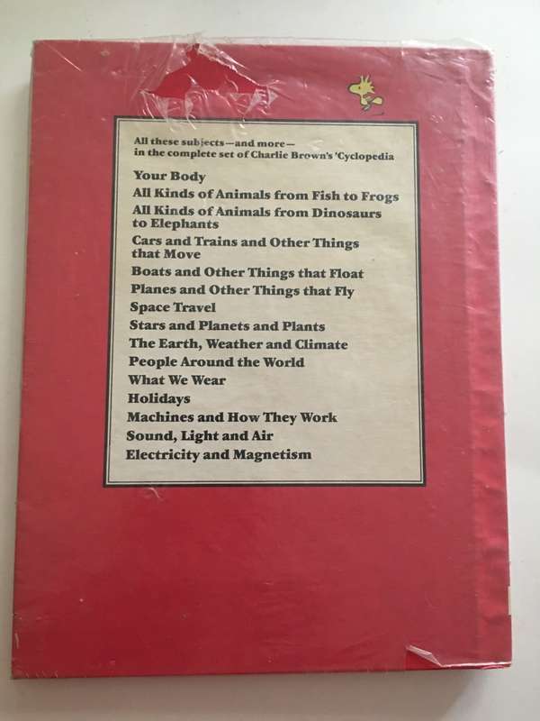 VINTAGE CHARLIE BROWN`S CYCLOPEDIA - NO. 1 - 1980