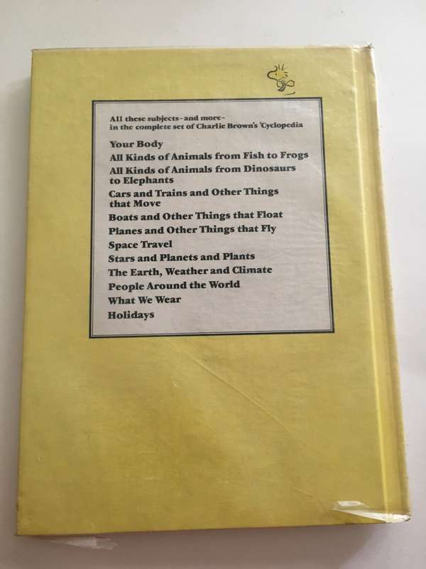 VINTAGE CHARLIE BROWN`S CYCLOPEDIA - NO. 4 - 1980