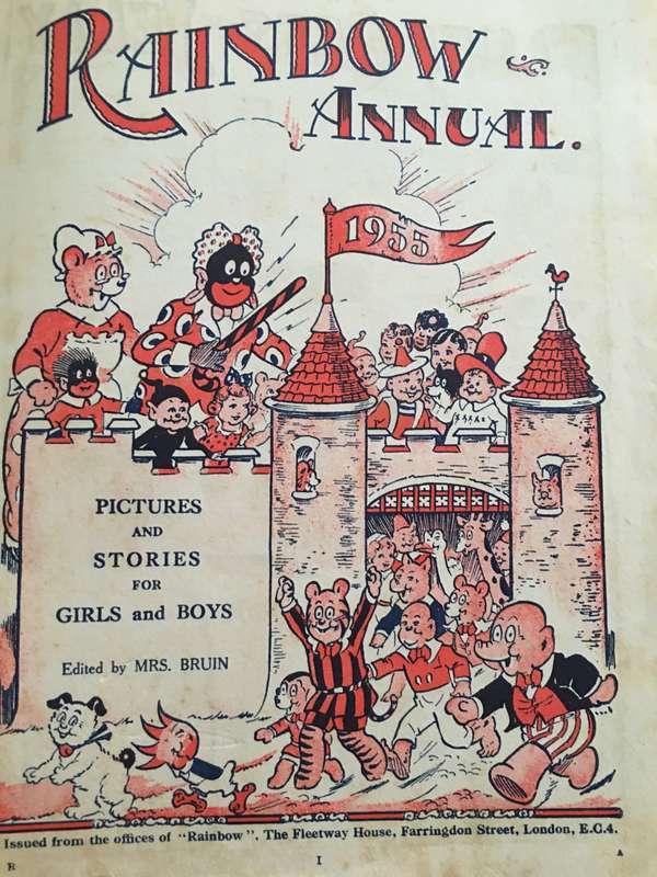 VINTAGE RAINBOW ANNUAL - 1955