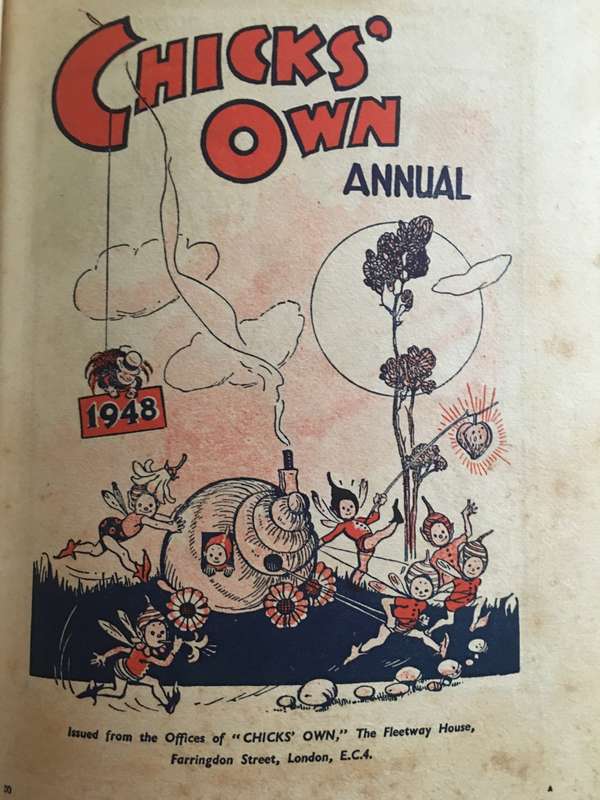 VINTAGE CHICKS OWN ANNUAL - 1948