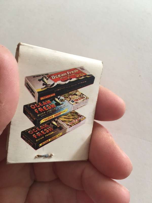 VINTAGE MATCH BOOK - IRVIN & JOHNSON -