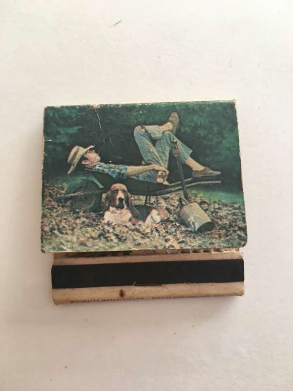 VINTAGE MATCH BOOK - CASTLE - LION