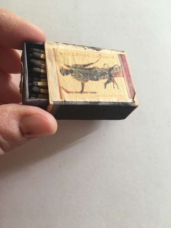 VINTAGE MATCH BOX - GREEK