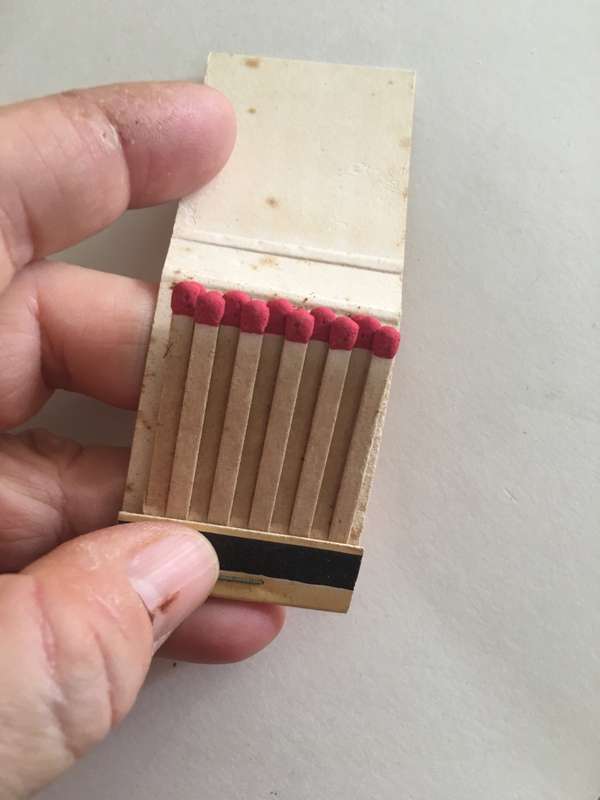 VINTAGE MATCHBOOK - THE DANISH JHB
