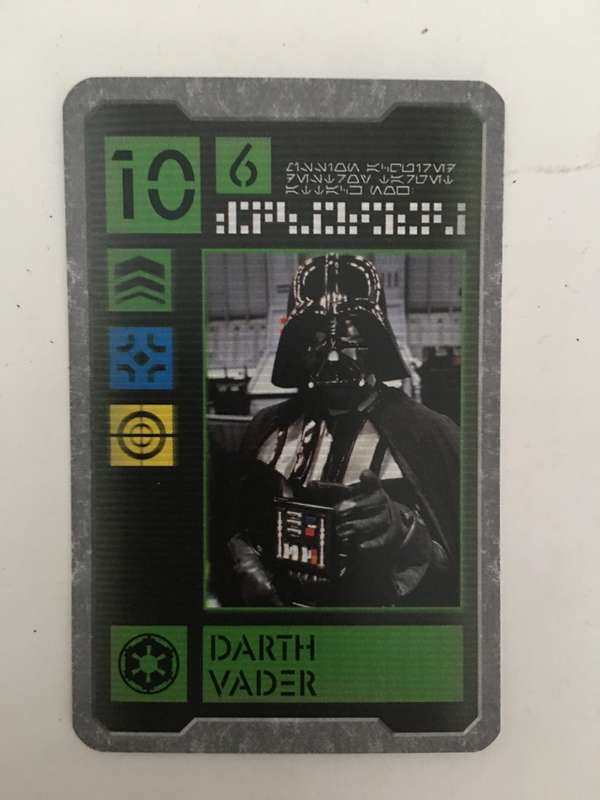 VINTAGE LUCASFILM STAR WARS - FIRST ORIGINAL ACTORS - DARTH VADER