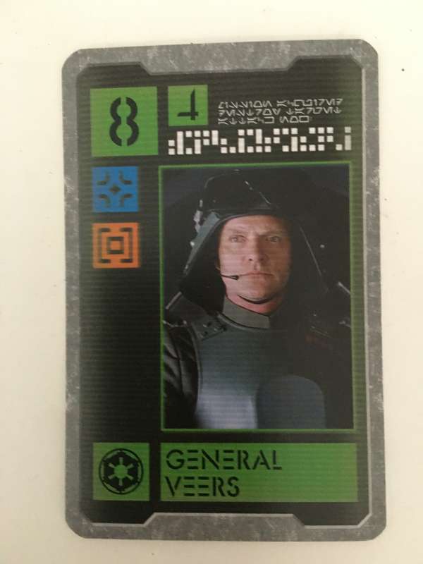 VINTAGE LUCASFILM STAR WARS - FIRST ORIGINAL ACTORS - GENERAL VEERS