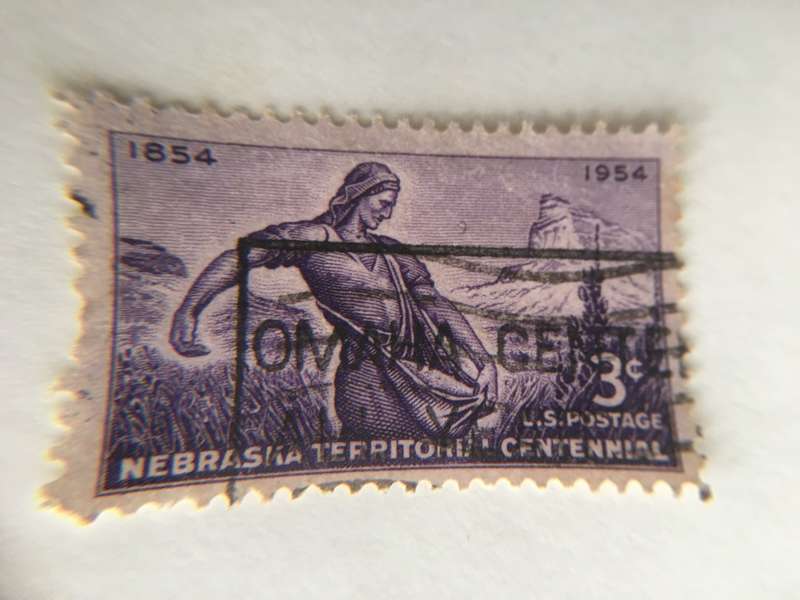 AMERICA USED STAMP THE SOWER 3c STAMP