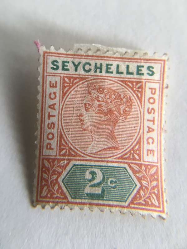 SEYCHELLES LOVELY QUEEN VICTORIA UNUSED 2c SEYCHELLES