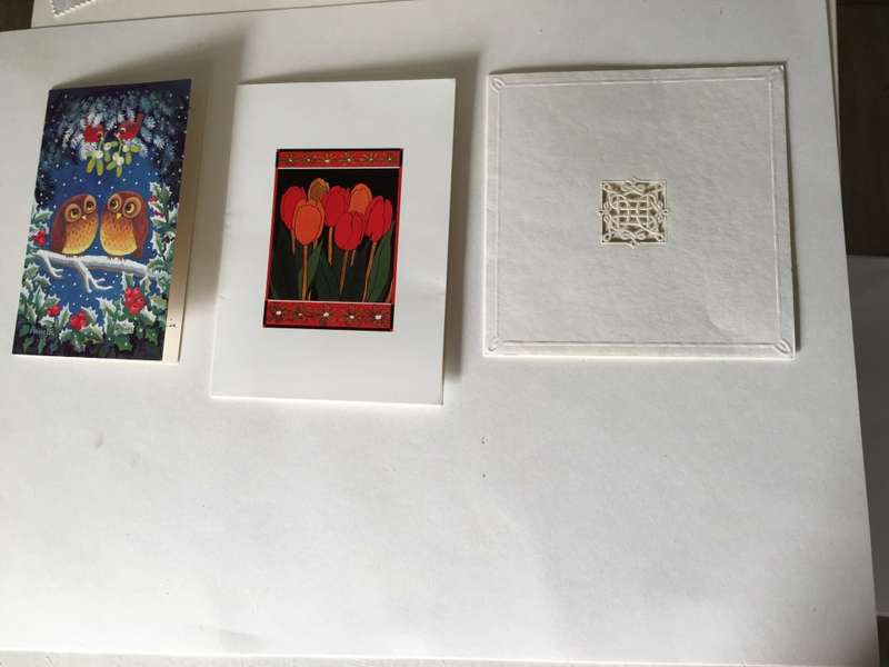 LOVELY HAND WRITTEN LETTER AND CHRISTMAS CARDS LEADER OF THE PFP AND THE DP  1928-1999 ZACH DE BEER