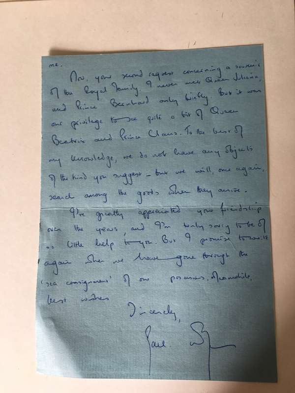 LOVELY HAND WRITTEN LETTER AND CHRISTMAS CARDS LEADER OF THE PFP AND THE DP  1928-1999 ZACH DE BEER