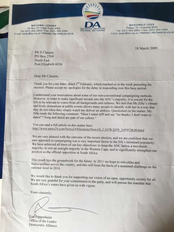 LOVELY LOT OF PHOTOS AND LETTER OF PAST MEMBERS OF THE DA