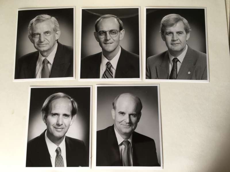 LOVELY LOT OF PHOTOS AND LETTER OF PAST MEMBERS OF THE DA