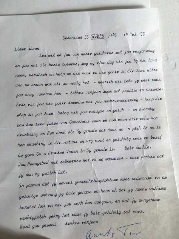 LOVELY PRESS PHOTO AND LETTER OF FORMER PRESIDENT WIFE MRS TINI VORSTER