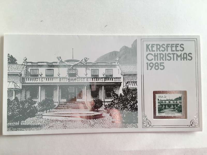 LOVELY  SIGNED THANK YOU CARD AND CHRISTMAS CARD OF FORMER PRESIDENT PW BOTHA