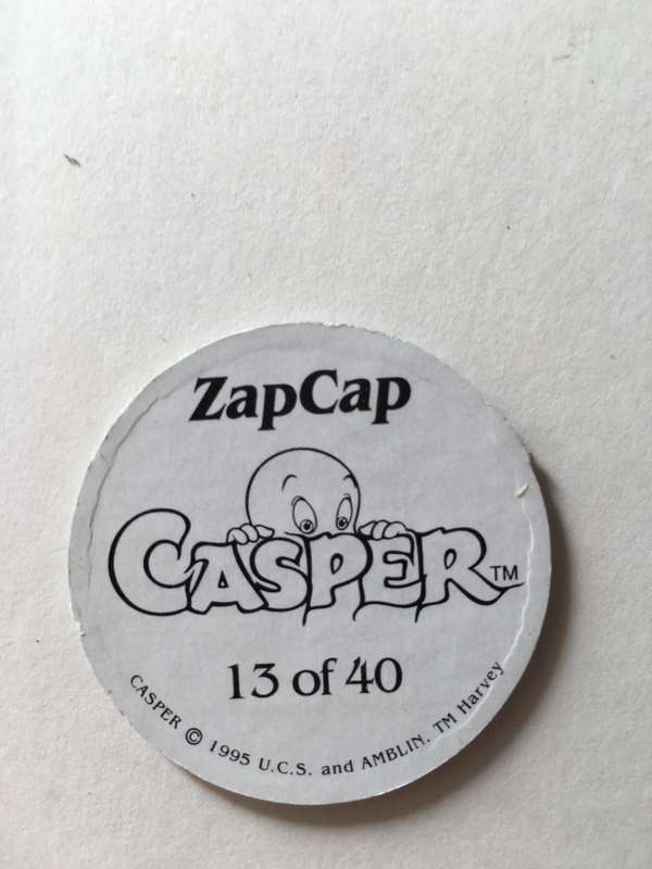 ZAPCAP CASPER TAZO 1995 - NO. 13