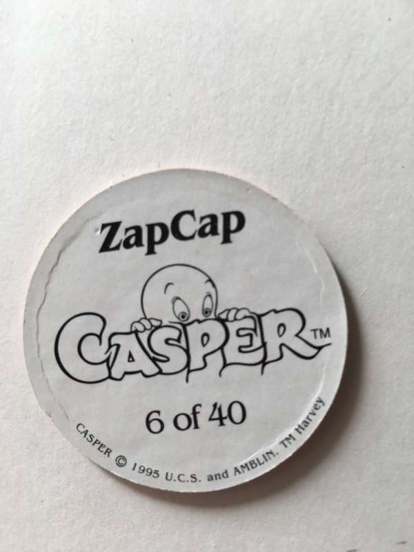ZAPCAP CASPER TAZO 1995 - NO. 6