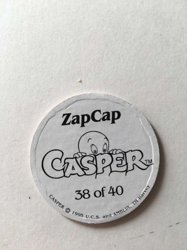 ZAPCAP CASPER TAZO 1995 - NO. 38