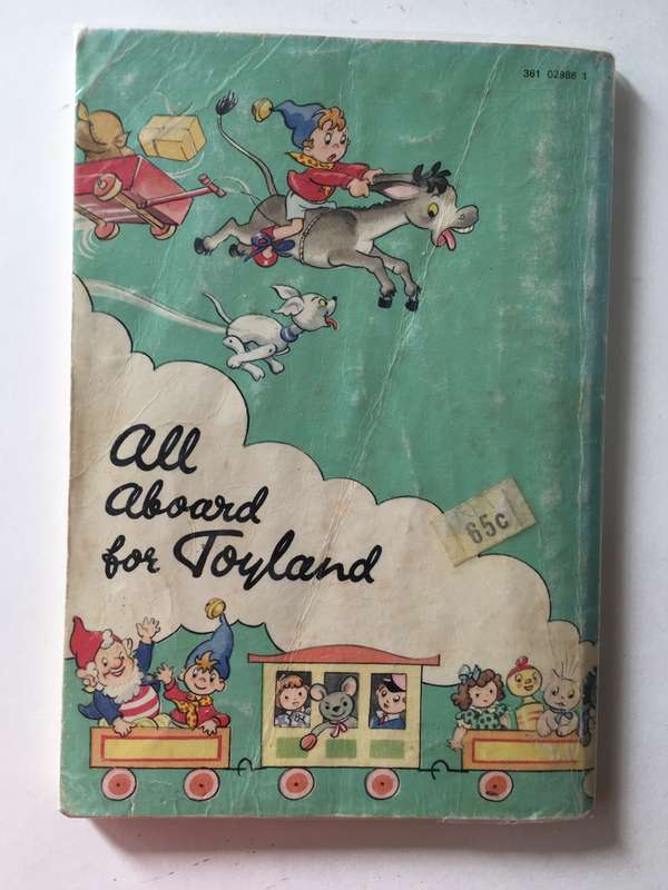 VINTAGE PAPER BACK BOOK - CHEER UP, LITTLE NODDY - 1960 COVERED IN PLASTIC