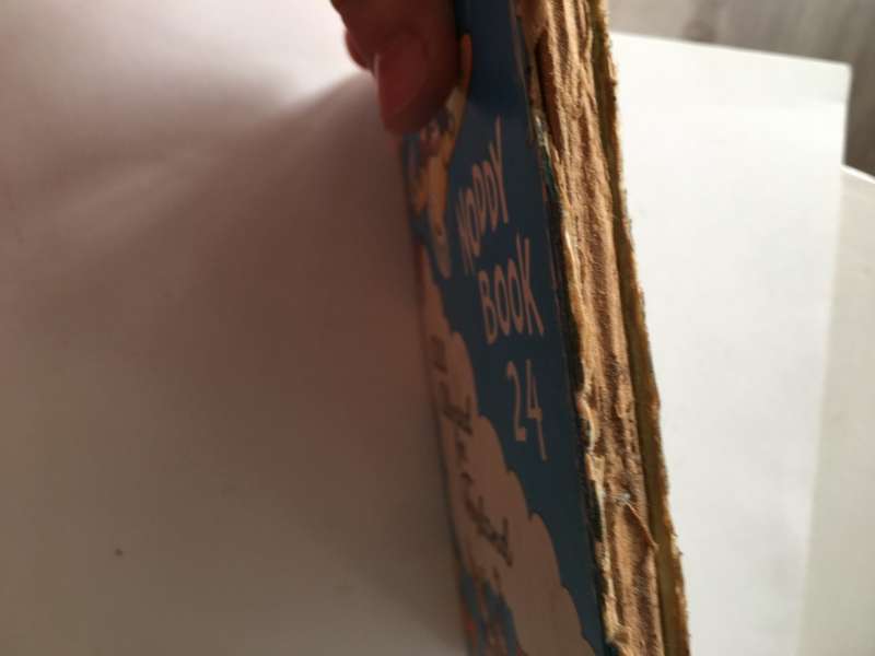 VINTAGE NODDY  NO. 24 HARD COVER BOOK - 1963 SPINE MISSING SO REDUCED