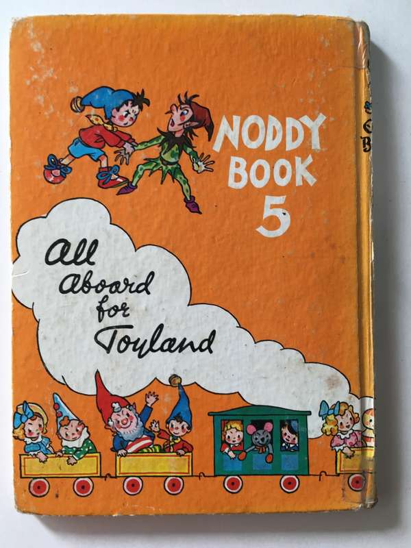 LOVELY VINTAGE NODDY HARDCOVER BOOK - NO. 5 - 1952