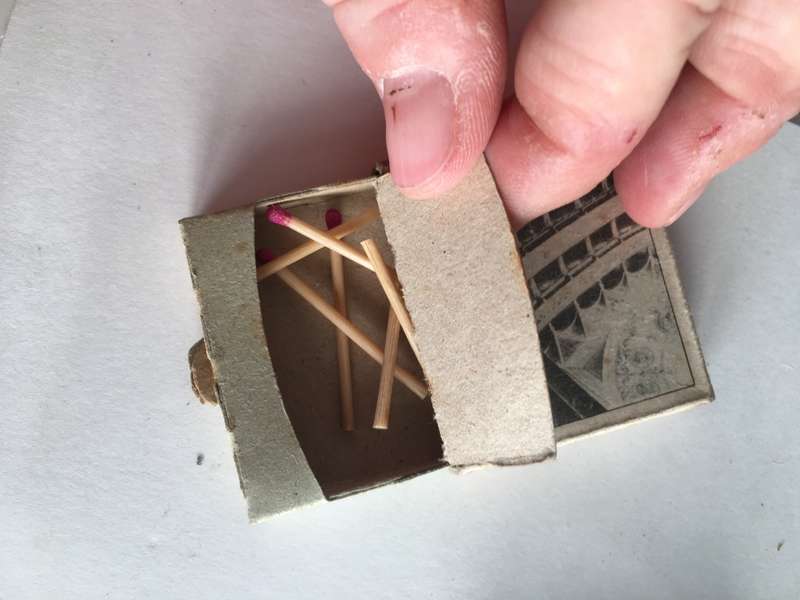 VINTAGE 4 MATCH BOXES