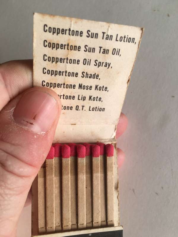 VINTAGE 2 MATCH BOOKS