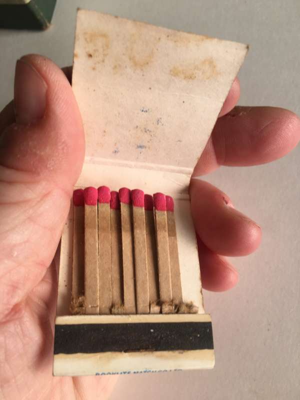 VINTAGE 2 MATCH BOOKS
