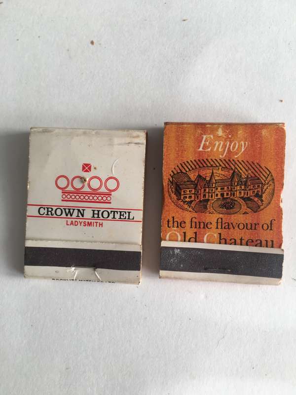 VINTAGE 2 MATCH BOOKS
