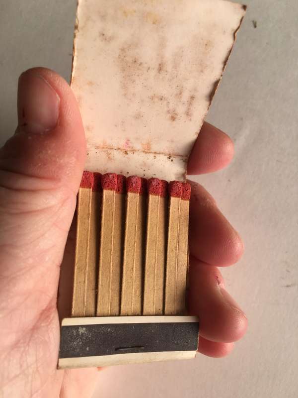 VINTAGE 2 MATCH BOOKS