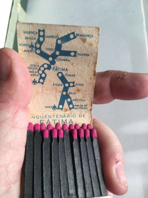VINTAGE TWO MATCH BOOKS